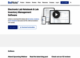 Scinote.net thumbnail