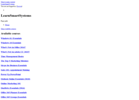 scorm.learnsmartsystems.com at WI. LearnSmartSystems
