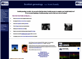 Scotsfamily.com thumbnail