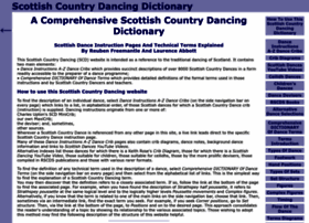 Scottish-country-dancing-dictionary.com thumbnail