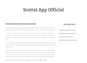 Scottstappofficial.com thumbnail