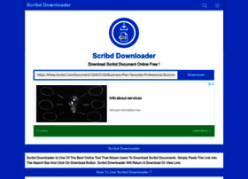 Scribd.downloader.is thumbnail