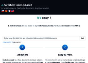 Scribdownload.net thumbnail