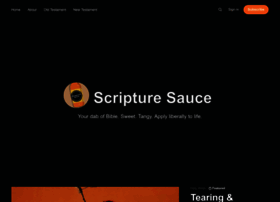 Scripturesauce.com thumbnail