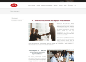 Sct-telecom-recrutement.fr thumbnail