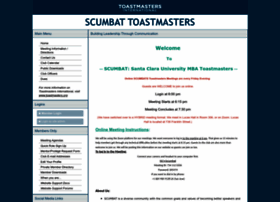 Scumbat.toastmastersclubs.org thumbnail