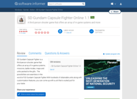 Sd-gundam-capsule-fighter-online.software.informer.com thumbnail