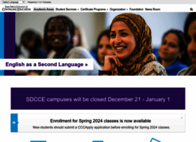 Sdcce.edu thumbnail