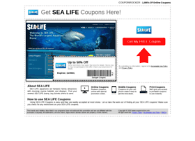 Sealife.couponrocker.com thumbnail