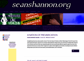Seanshannon.org thumbnail