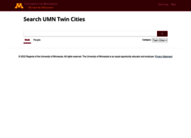 Search.umn.edu thumbnail