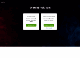 Searchblock.com thumbnail