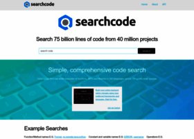 Searchcode.com thumbnail
