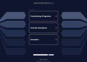 Searchdonations.in thumbnail