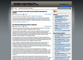 Searchneutrality.org thumbnail
