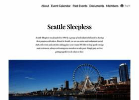 Seattlesleepless.org thumbnail