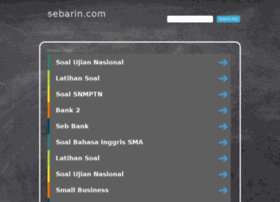 Sebarin.com thumbnail