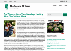 Second50years.com thumbnail