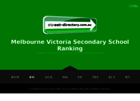 Secondary-school-ranking-melbourne-victoria.street-directory.com.au thumbnail