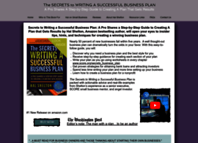 Secretsofbusinessplans.com thumbnail