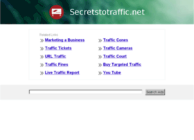Secretstotraffic.net thumbnail