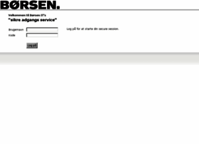 Secure.borsen.dk thumbnail