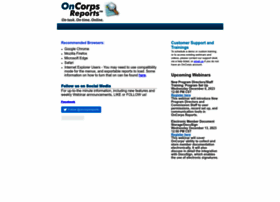 Secure.oncorpsreports.com thumbnail