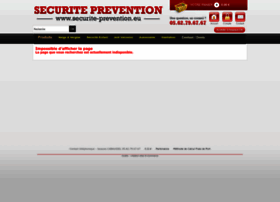 Securite-prevention.eu thumbnail Securite-prevention.eu thumbnail