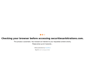 Securitiesarbitrations.com thumbnail
