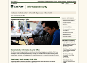 Security.calpoly.edu thumbnail