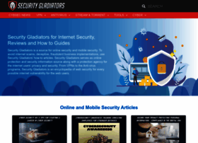 Securitygladiators.com thumbnail