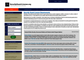 Securityguard-license.org thumbnail