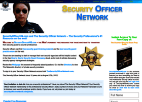 Securityofficerhq.com thumbnail