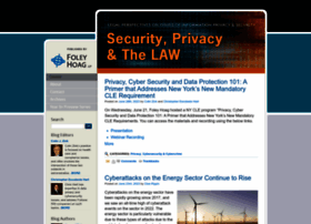 Securityprivacyandthelaw.com thumbnail