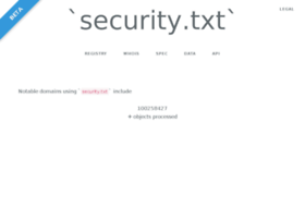 Securitytext.org thumbnail