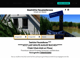 Seehuette-neusiedlersee.at thumbnail