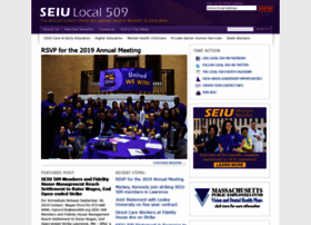 Seiu509.org thumbnail
