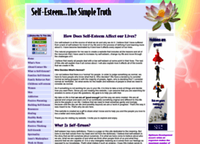 Self-esteem-the-simple-truth.com thumbnail