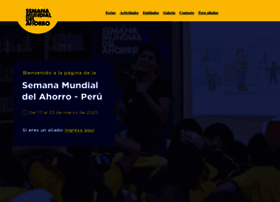 Semanamundialdelahorro.pe thumbnail