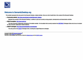 Semanticdesktop.org thumbnail