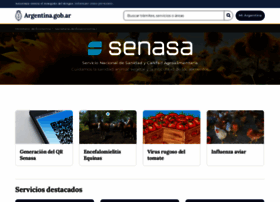 Senasa.gov.ar thumbnail