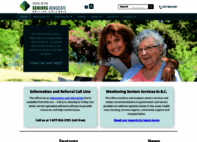 Seniorsadvocatebc.ca thumbnail