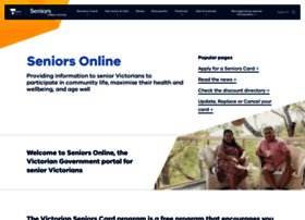 Seniorsonline.vic.gov.au thumbnail