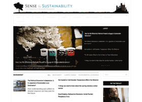 Senseandsustainability.net thumbnail