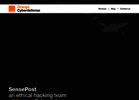 Sensepost.com thumbnail