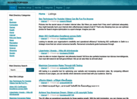 Seodirectoryseek.com thumbnail