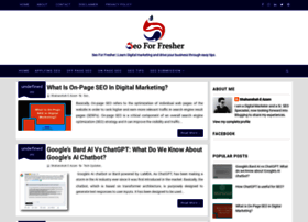 Seoforfresher.com thumbnail