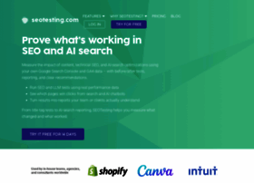 Seotesting.com thumbnail