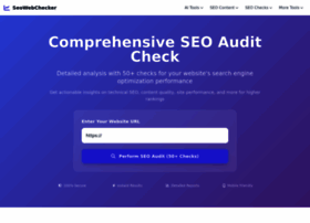 Seowebchecker.com thumbnail