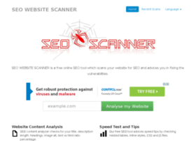 Seowebsitescanner.com thumbnail